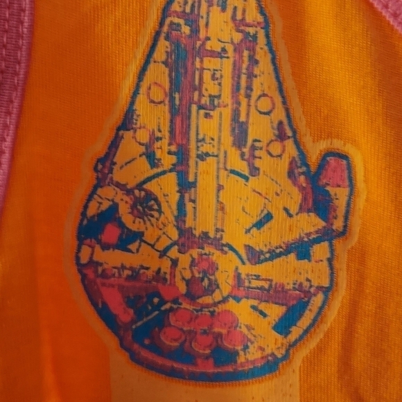 Disney star wars "Chewie My Copilot" tank top NWT XS - Picture 8 of 8